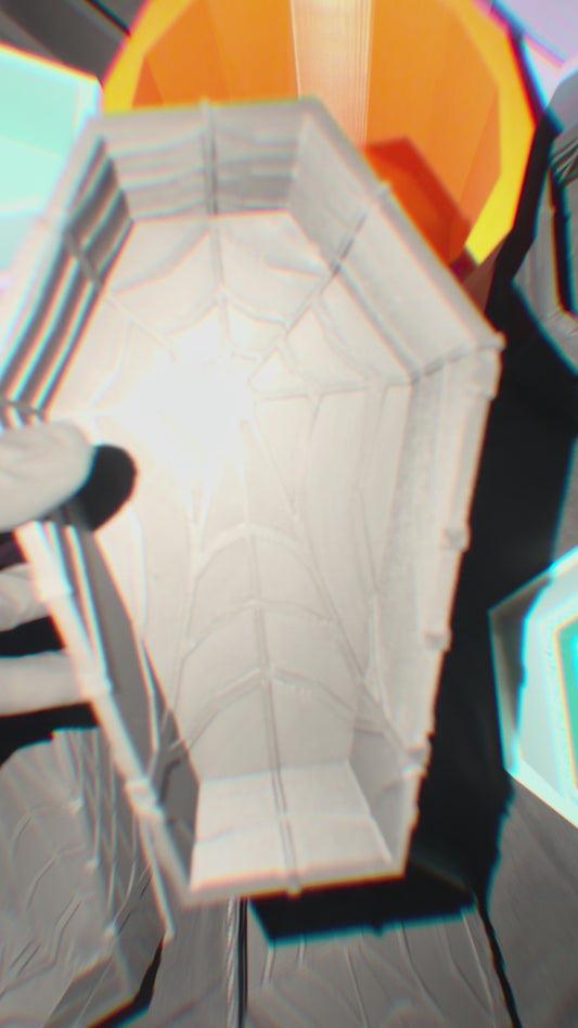 SPIDER-WEB COFFIN SAMPLE